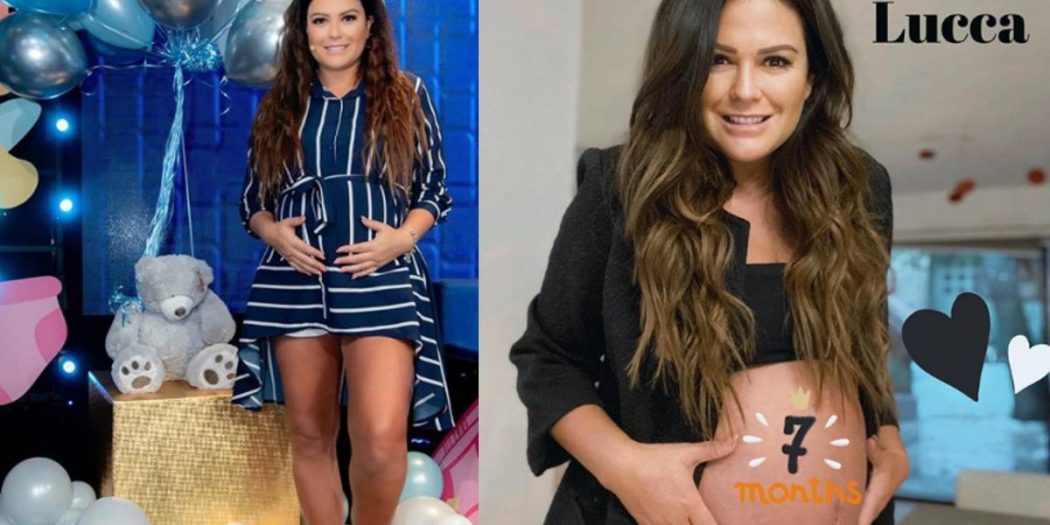 Mariana Echeverría embarazada sus mejores fotos en bikini presumiendo